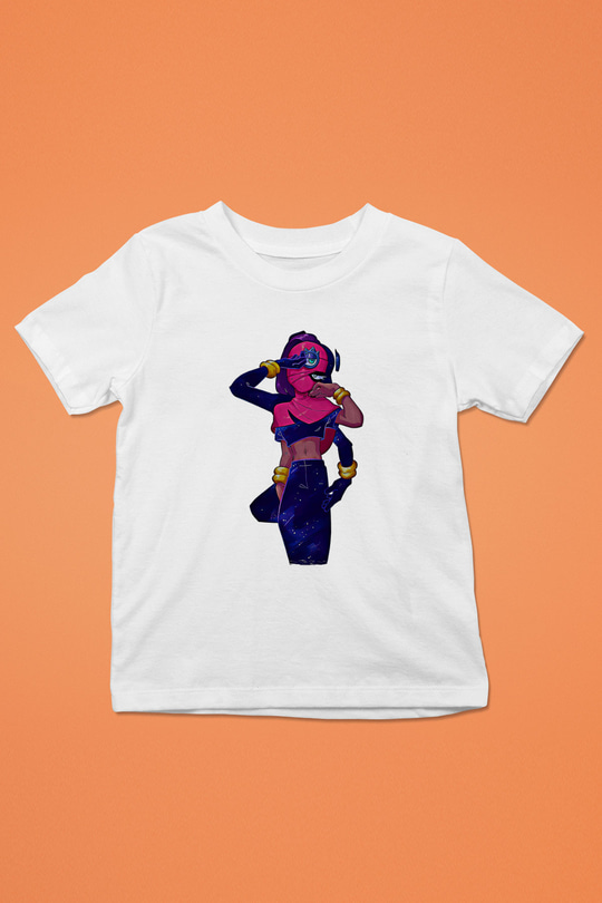 Brawl Stars Baskılı Beyaz Unisex Beyaz Çocuk Tişört - Tshirt