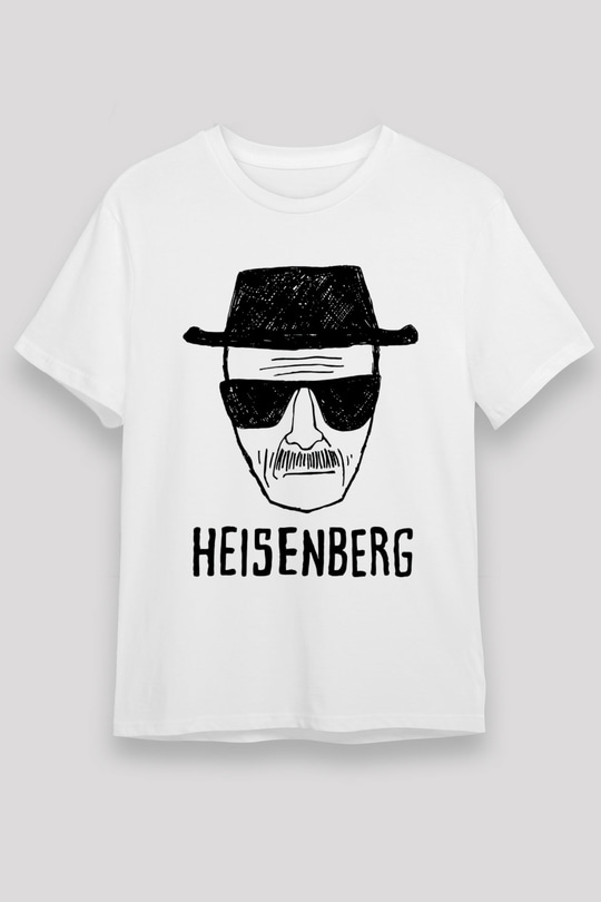 Breaking Bad Heisenberg Beyaz Unisex Tişört T-Shirt
