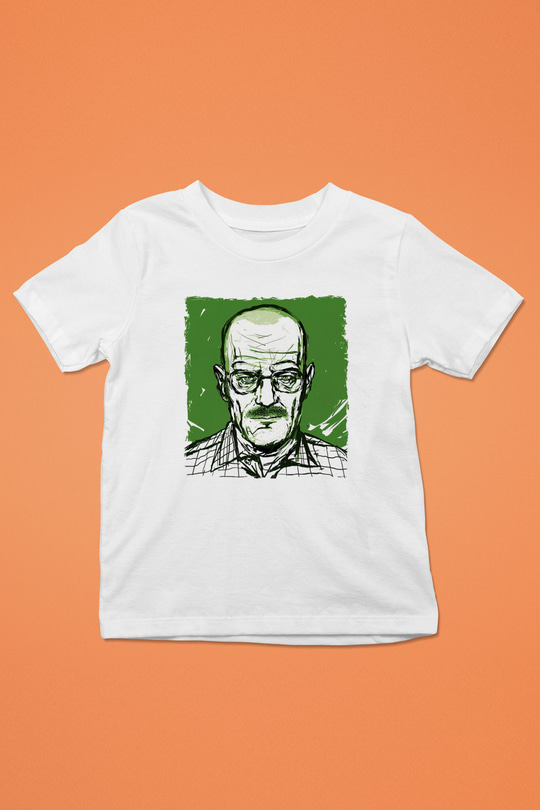 Breaking Bad Heisenberg Hail To The King Beyaz Unisex Çocuk Tişört