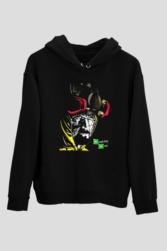 Breaking Bad Heisenberg Siyah Unisex Hoodie