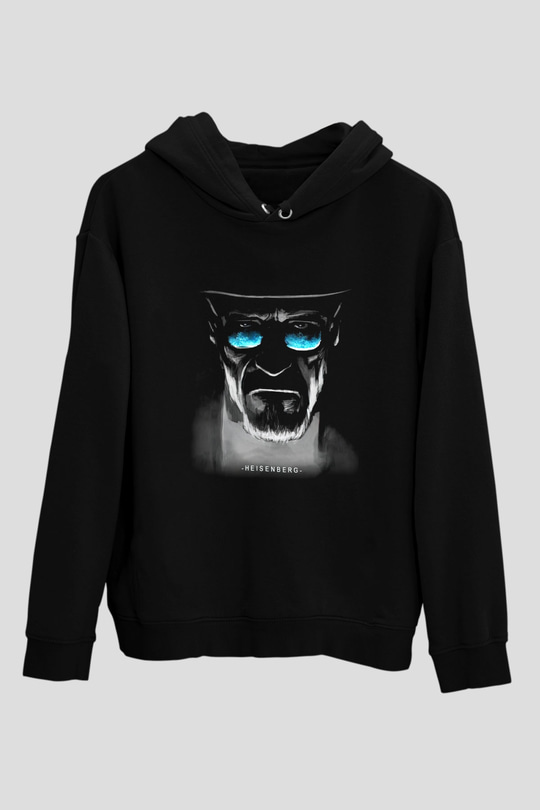 Breaking Bad Heisenberg Siyah Unisex Hoodie