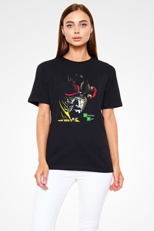 Breaking Bad Heisenberg Siyah Unisex Tişört T-Shirt