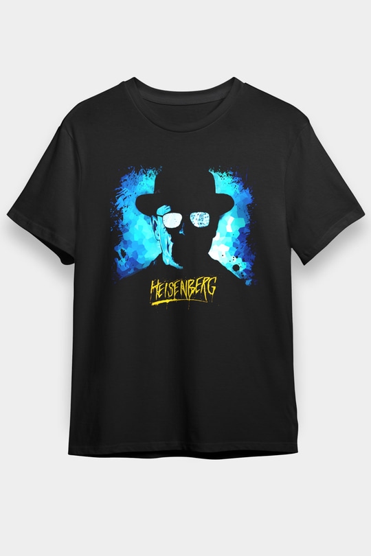 Breaking Bad Heisenberg Siyah Unisex Tişört T-Shirt