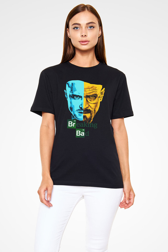 Breaking Bad Heisenberg Siyah Unisex Tişört T-Shirt