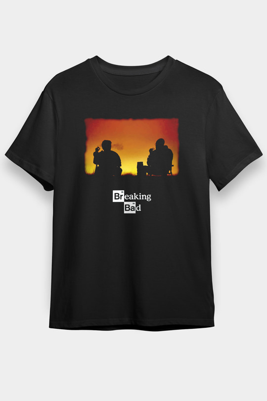 Breaking Bad Heisenberg Siyah Unisex Tişört T-Shirt
