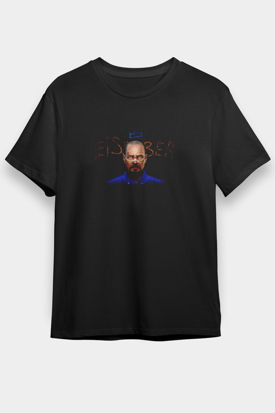 Breaking Bad Heisenberg Siyah Unisex Tişört T-Shirt