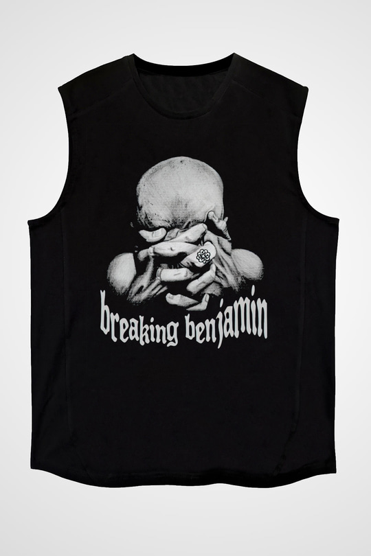 Breaking Benjamin Siyah Unisex Kolsuz Tişört