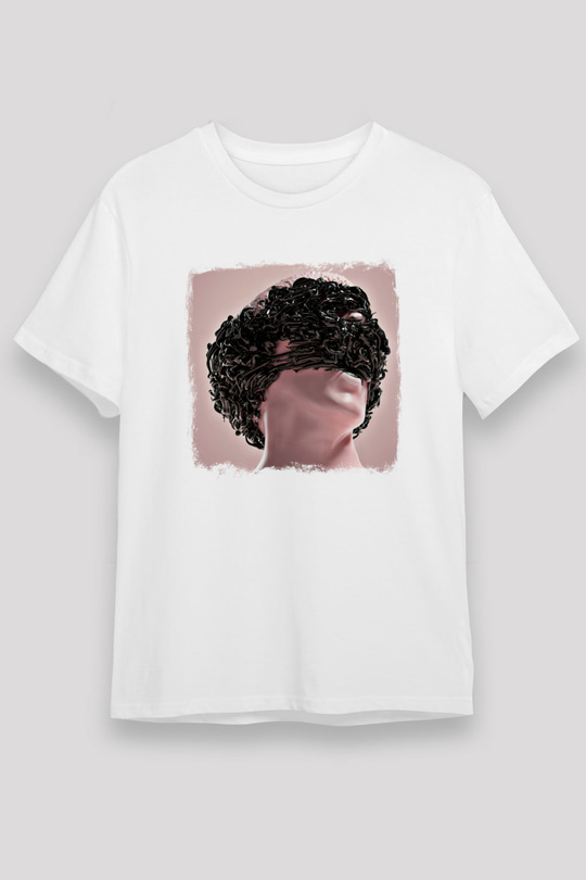 Bring Me the Horizon Baskılı Unisex Beyaz Tişört