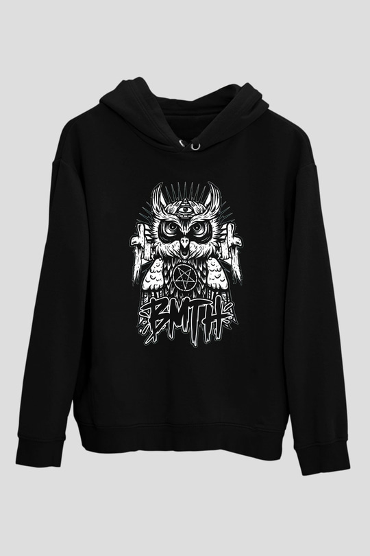 Bring Me the Horizon Siyah Unisex Hoodie