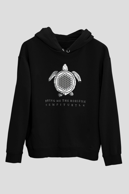 Bring Me the Horizon Siyah Unisex Kapüşonlu Sweatshirt