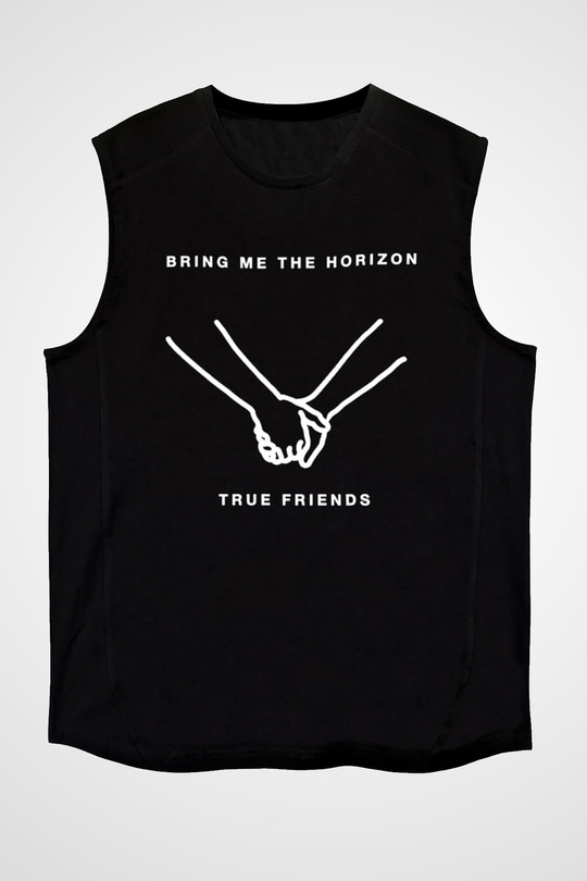 Bring Me the Horizon Siyah Unisex Kolsuz Tişört