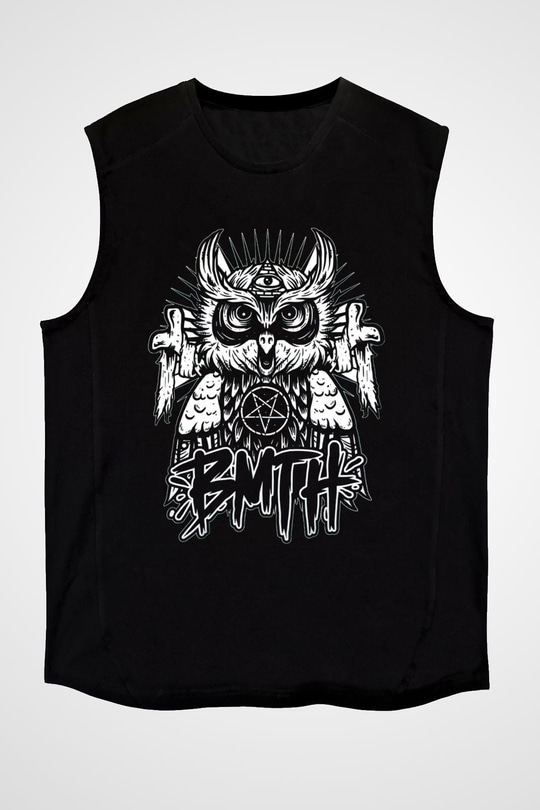 Bring Me the Horizon Siyah Unisex Kolsuz Tişört