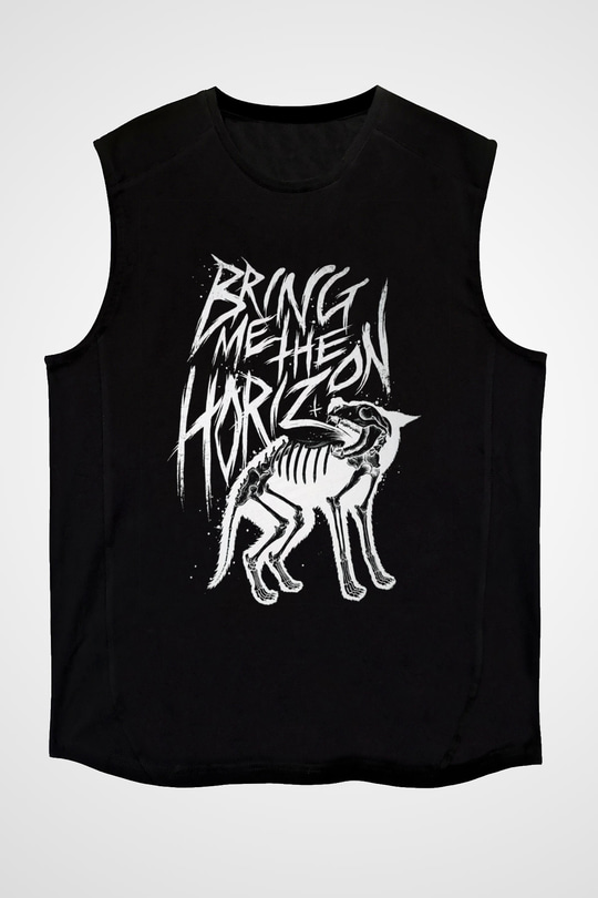 Bring Me the Horizon Siyah Unisex Kolsuz Tişört