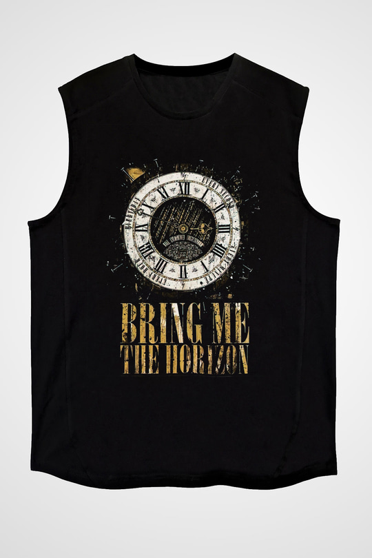 Bring Me the Horizon Siyah Unisex Kolsuz Tişört
