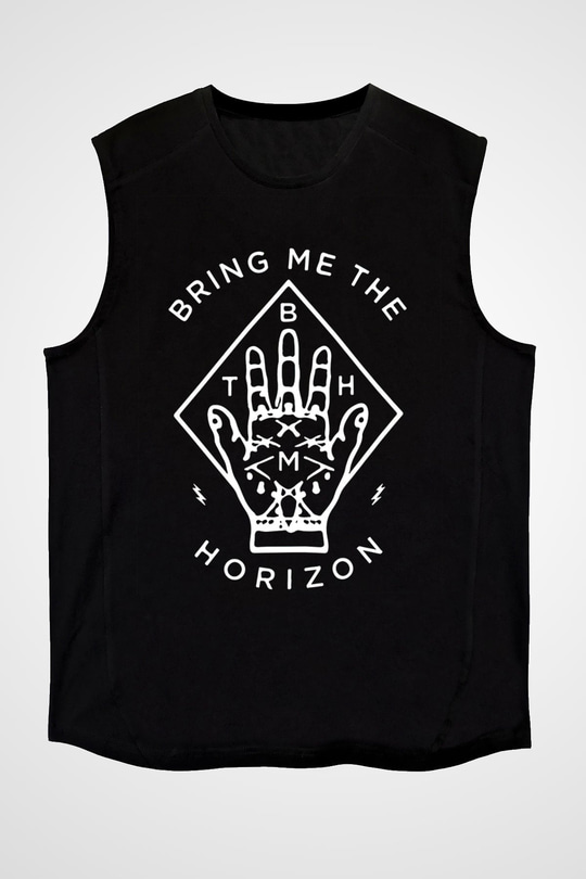 Bring Me the Horizon Siyah Unisex Kolsuz Tişört