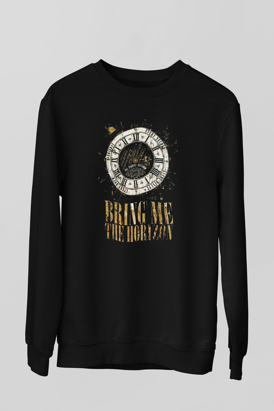 Bring Me the Horizon Siyah Unisex Sweatshirt