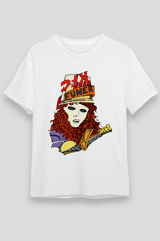 Buckethead Baskılı Unisex Beyaz Tişört - Tshirt