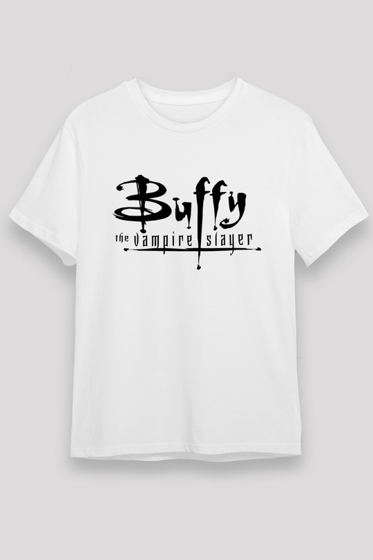 Buffy the Vampire Slayer Beyaz Unisex Tişört T-Shirt