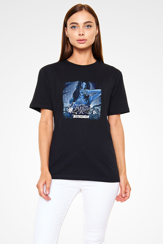 Bullet for My Valentine Baskılı Unisex Siyah Tişört