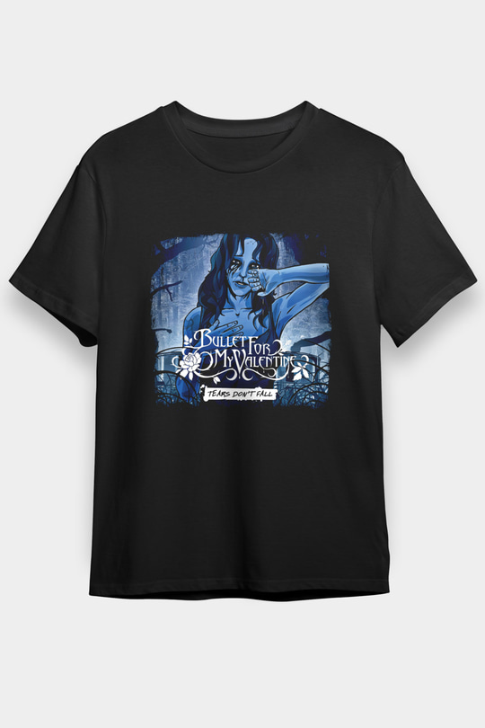 Bullet for My Valentine Baskılı Unisex Siyah Tişört