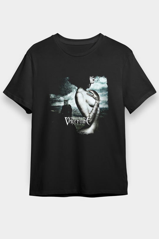 Bullet for My Valentine Baskılı Unisex Siyah Tişört