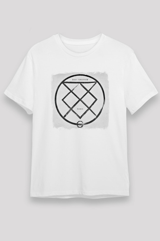 Bury Tomorrow Baskılı Unisex Beyaz Tişört