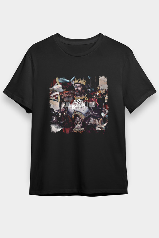 Bury Tomorrow Baskılı Unisex Siyah Tişört