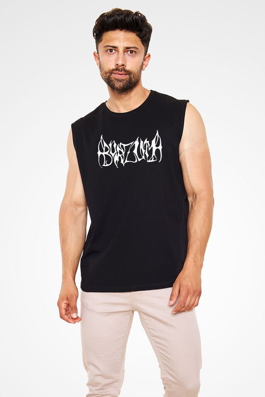 Burzum Siyah Unisex Kolsuz Tişört