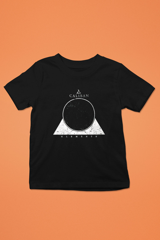 Caliban Baskılı Siyah Unisex Çocuk Tişört