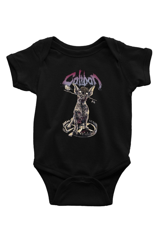 Caliban Siyah Bebek Body - Zıbın