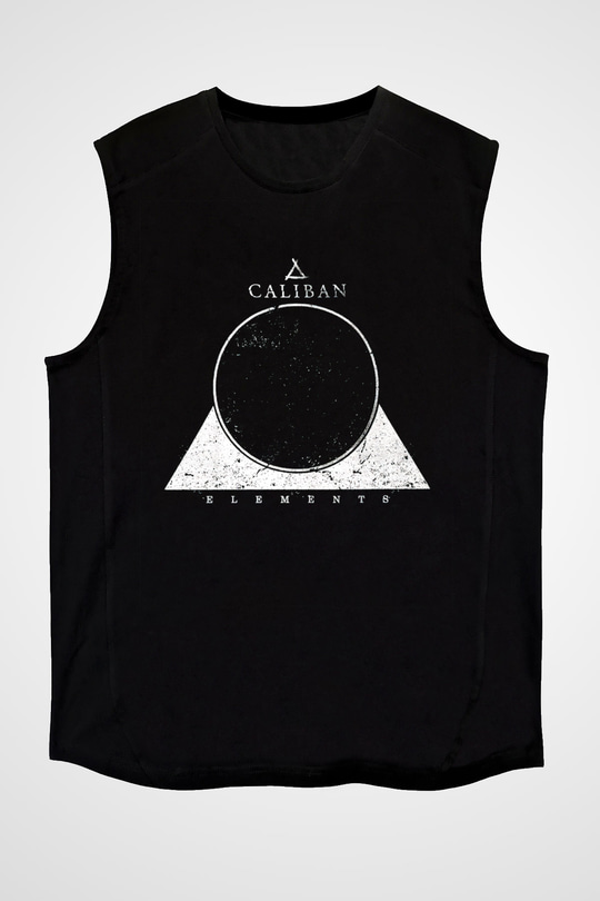 Caliban Siyah Unisex Kolsuz Tişört