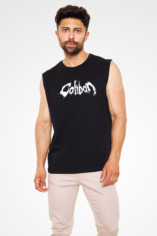 Caliban Siyah Unisex Kolsuz Tişört