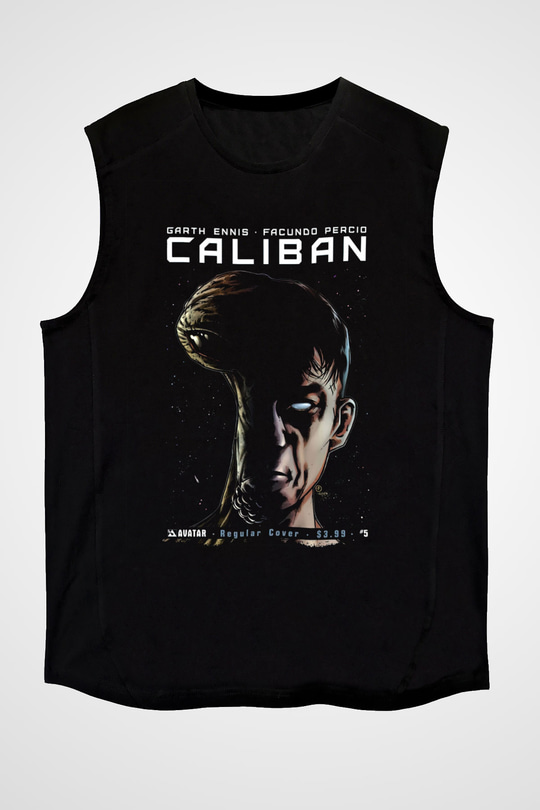 Caliban Siyah Unisex Kolsuz Tişört
