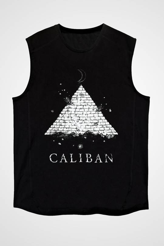 Caliban Siyah Unisex Kolsuz Tişört