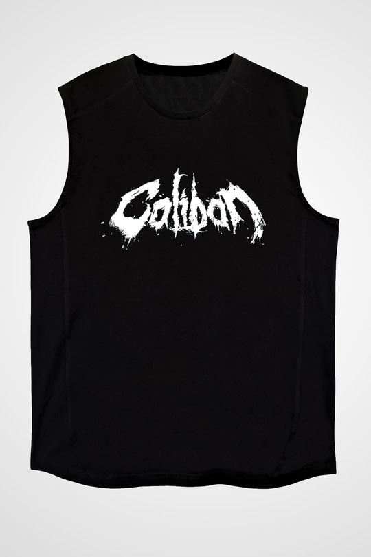Caliban Siyah Unisex Kolsuz Tişört