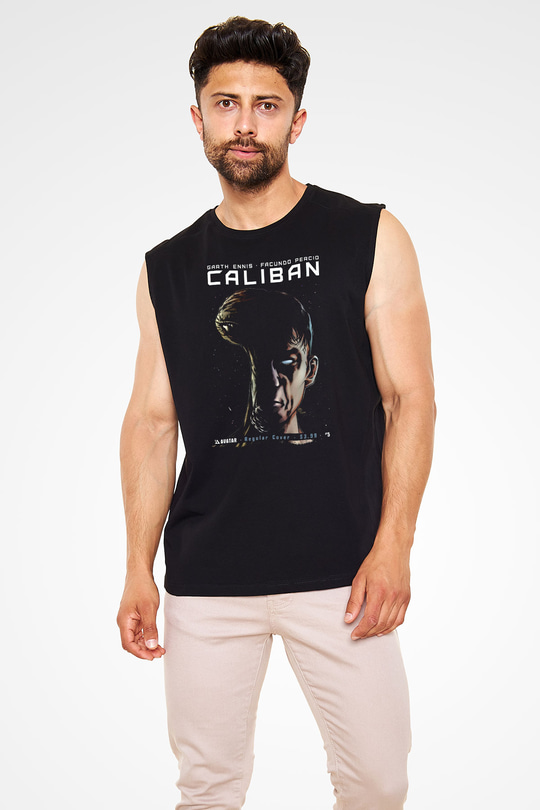Caliban Siyah Unisex Kolsuz Tişört