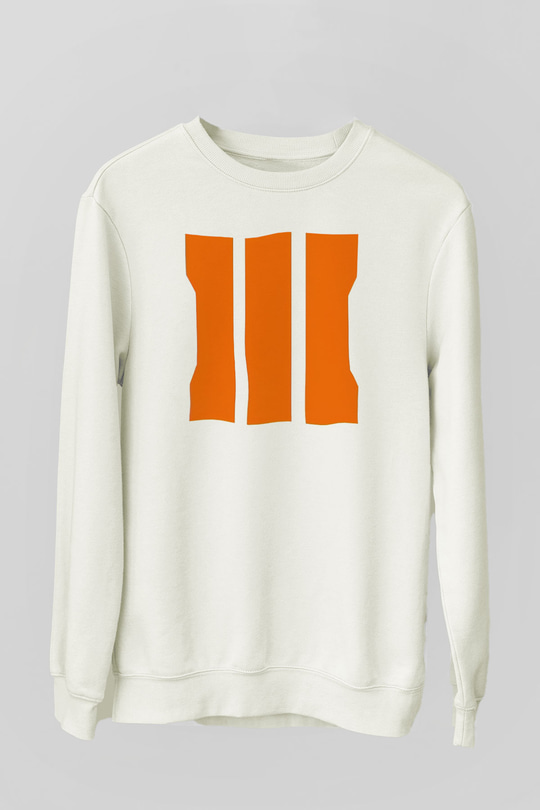 Call of Duty Beyaz Unisex Sweatshirt