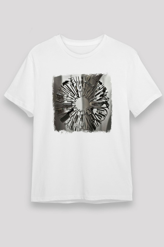Carcass Baskılı Unisex Beyaz Tişört