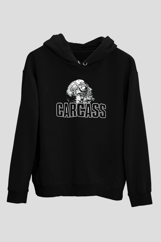 Carcass Siyah Unisex Hoodie