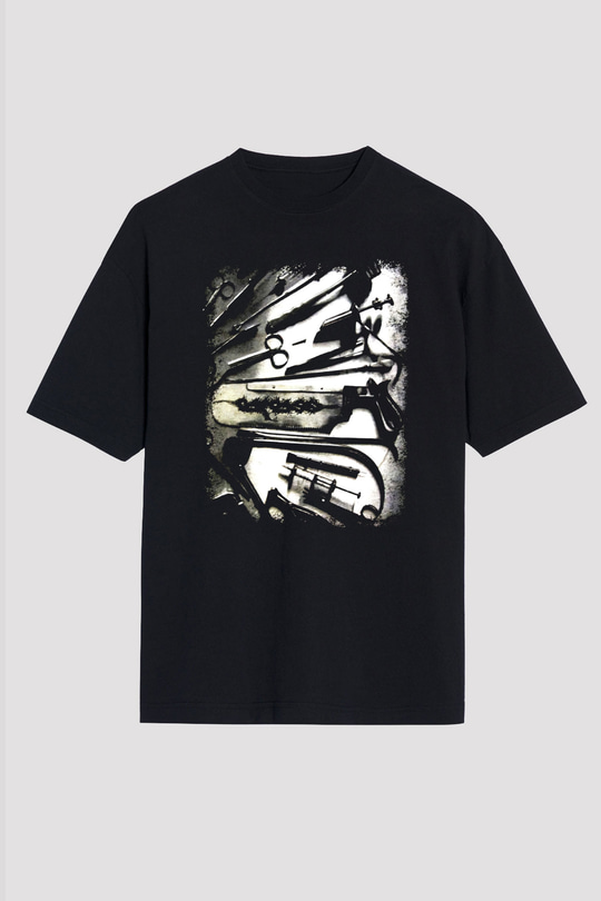Carcass Siyah Unisex Oversize Tişört T-Shirt