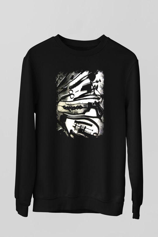Carcass Siyah Unisex Sweatshirt