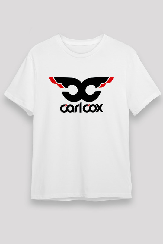 Carl Cox Beyaz Unisex Tişört T-Shirt - TişörtFabrikası