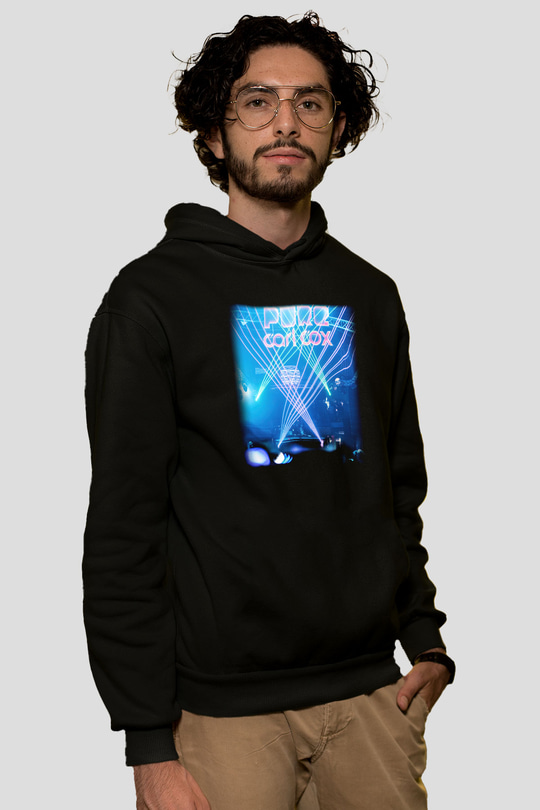 Carl Cox Siyah Unisex Hoodie