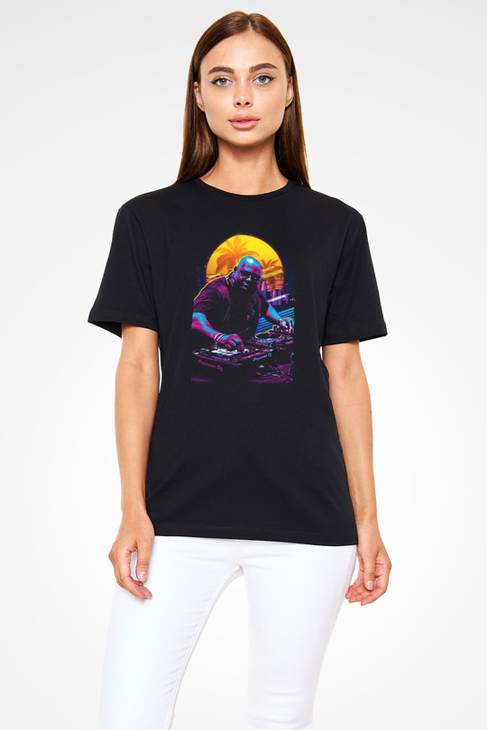 Carl Cox Siyah Unisex Tişört T-Shirt - TişörtFabrikası