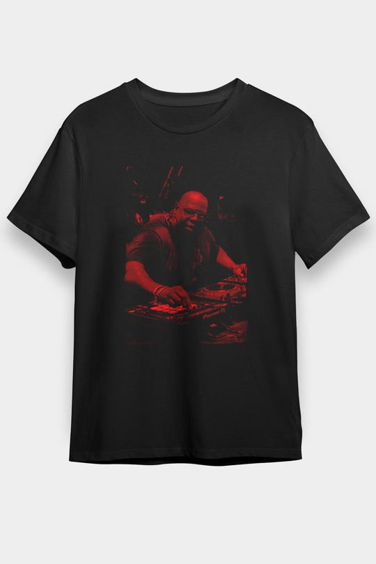 Carl Cox Siyah Unisex Tişört T-Shirt - TişörtFabrikası
