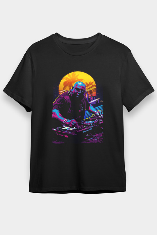 Carl Cox Siyah Unisex Tişört T-Shirt - TişörtFabrikası