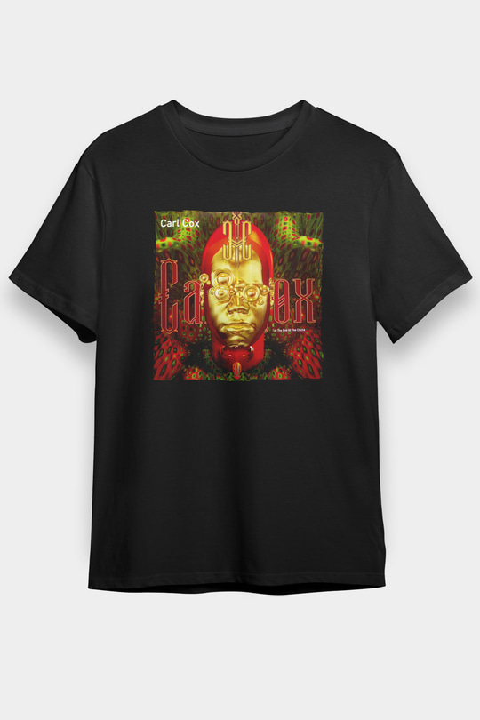 Carl Cox Siyah Unisex Tişört T-Shirt - TişörtFabrikası