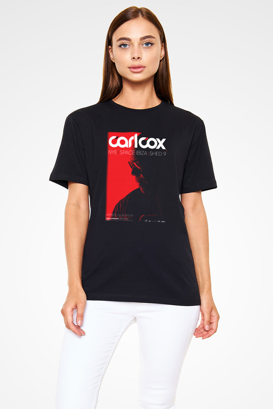 Carl Cox Siyah Unisex Tişört T-Shirt - TişörtFabrikası