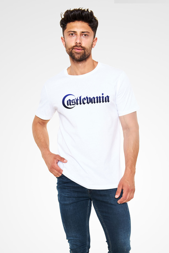 Castlevania: Lords of Shadow Beyaz Unisex Tişört T-Shirt