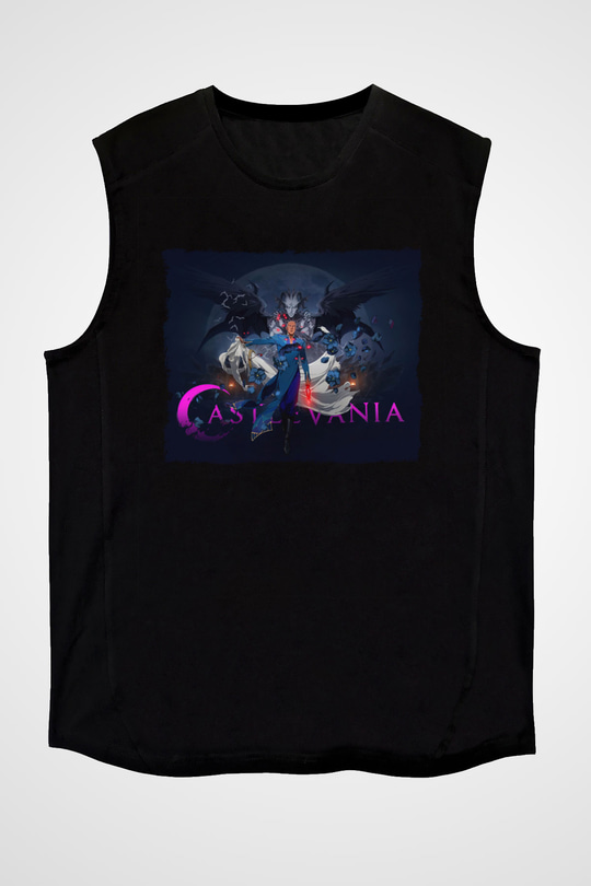 Castlevania: Lords of Shadow Siyah Unisex Kolsuz Tişört